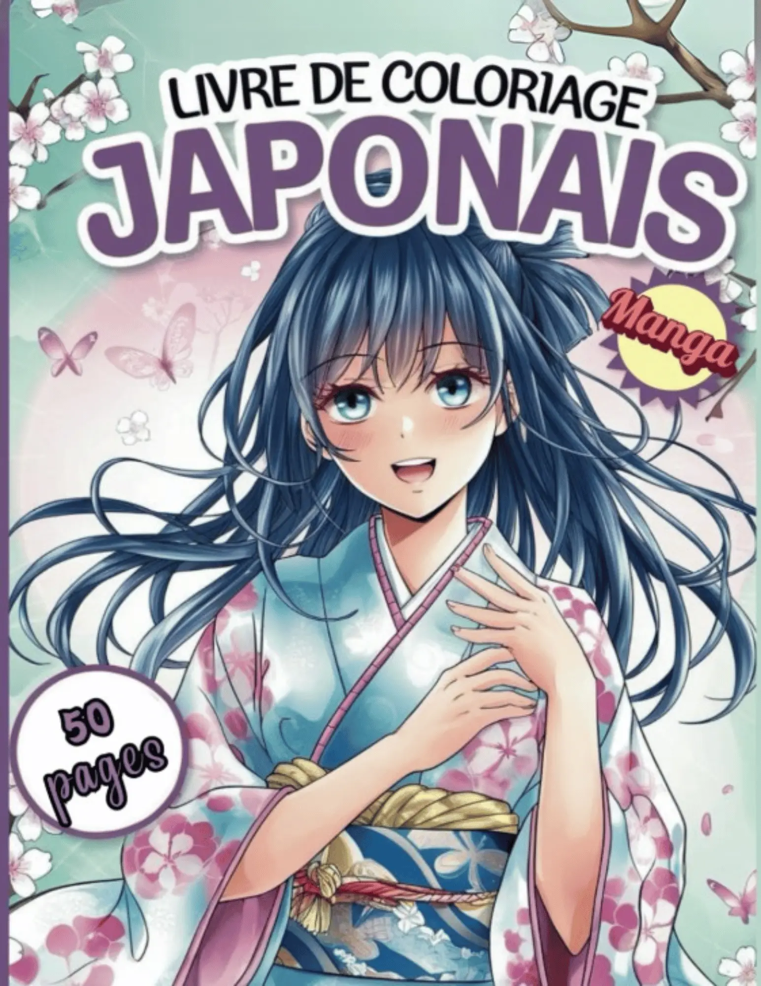 Livre De Coloriage Manga Japonais